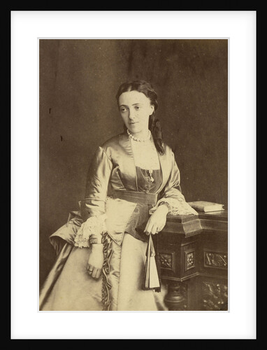 Portrait of Grand Duchess Olga Feodorovna of Russia, 1874 by Anonymous
