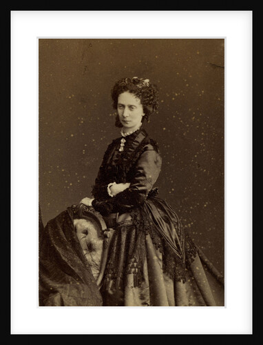 Portrait of Maria Alexandrovna, Empress of Russia, 1873 by Anonymous