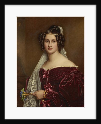 Portrait of Princess Maria Crescentia of Oettingen-Wallerstein, 1836 by Anonymous