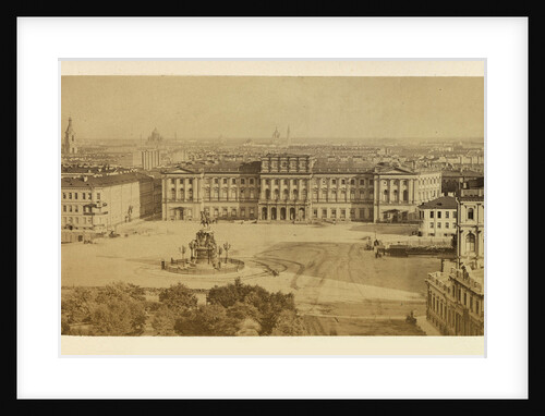 The Mariinsky Palace (Marie Palace) on the St Isaacs Square in Saint Petersburg, 1874 by Anonymous