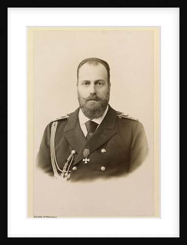 Portrait of Grand Duke Alexei Alexandrovich of Russia, ca 1894 by Anonymous