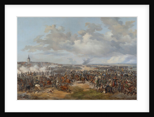Swedish Troops Assaulting the Town Gate of Leipzig, October 19, 1813, 1853 by Anonymous