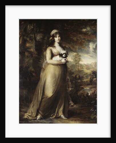 Portrait of the opera singer Teresa Vandoni, 1797 by Anonymous
