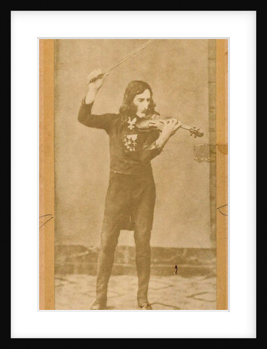 Portrait of Niccolò Paganini, c. 1840 by Anonymous