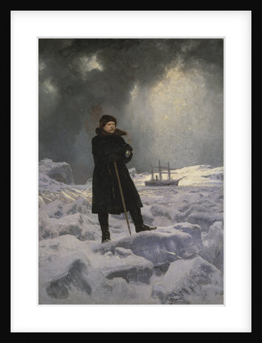 Portrait of the Arctic explorer Baron Adolf Erik Nordenskiöld, 1886 by Anonymous