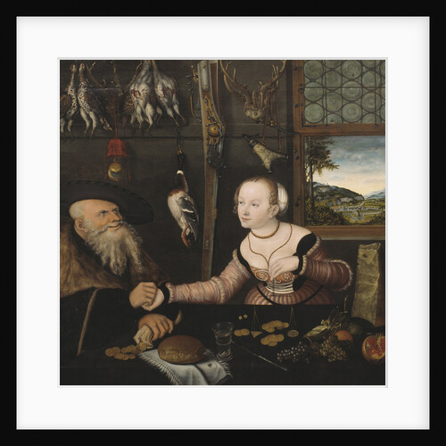 The Ill-matched Couple, 1532 by Anonymous
