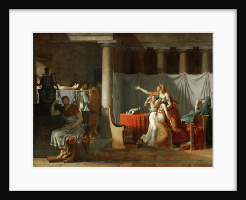 The Lictors Bring to Brutus the Bodies of His Sons, 1789 by Anonymous
