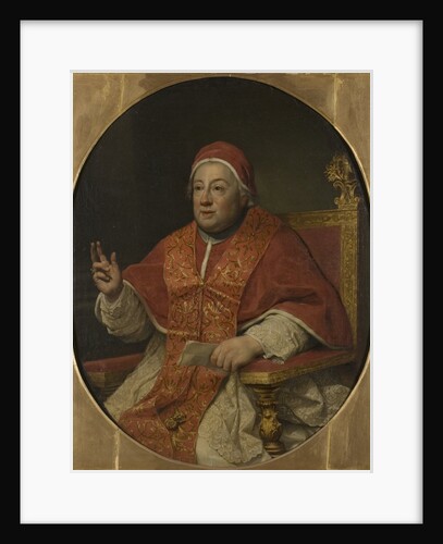 Portrait of the Pope Clement XIII by Anonymous