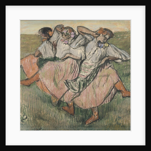 Three Russian Dancers, End 1890s by Anonymous