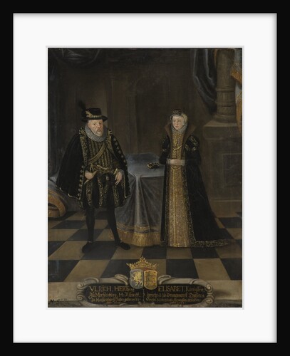 Portrait of Ulrich III, Duke of Mecklenburg and Elizabeth of Denmark, Duches by Anonymous