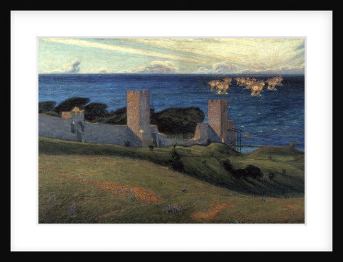 Vision. Scene from Visby, 1894 by Anonymous