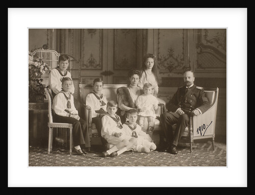Grand Duchess Xenia Alexandrovna with her husband Grand Duke Alexander Mikhailovich (186 by Anonymous