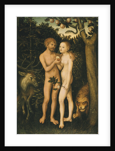 Adam and Eve in Paradise, 1531 by Anonymous