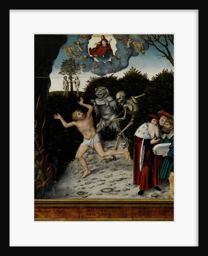 Allegory of Law and Grace, 1529 by Anonymous