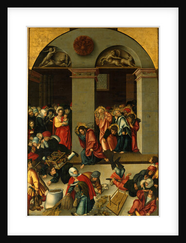 Christ Driving the Money Changers from the Temple, c. 1510 by Anonymous