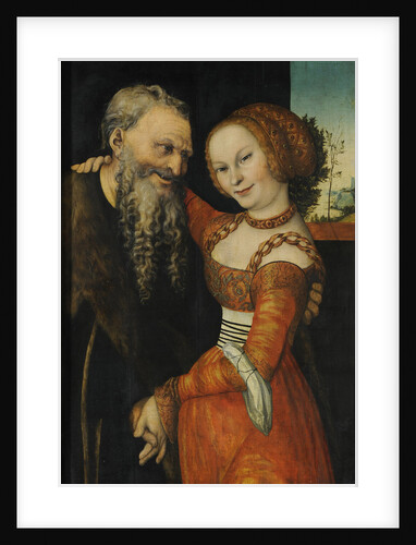 The Ill-matched Couple, ca 1530 by Anonymous