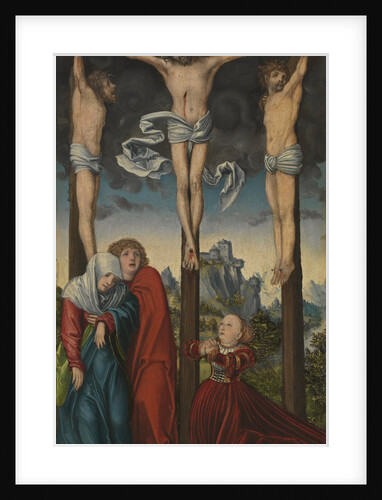 Christ on the Cross between the Two Thieves, ca 1515-1520 by Anonymous