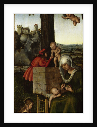 The Education of the Virgin Mary. Altarpiece of the Virgin (right wing), 1510-1515 by Anonymous