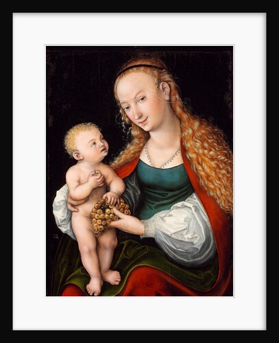 The Virgin and Child with a Bunch of Grapes, after 1537 by Anonymous