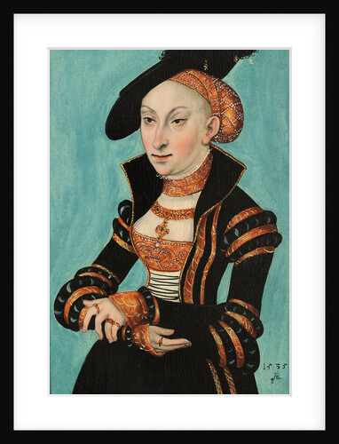 Portrait of Princess Sibylle of Cleves, 1535 by Anonymous