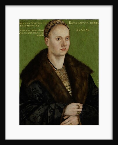 Portrait of Christoph Scheurl, 1509 by Anonymous