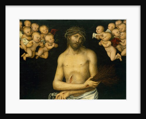 Christ as the Man of Sorrows flanked by Angels, c.1540 by Anonymous