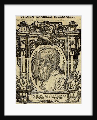 Daniele da Volterra. From: Giorgio Vasari, The Lives of the Most Excellent Italian Painters, Sculpto by Anonymous