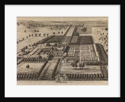 Rycote Park, near Thame in Oxfordshire, Early 18th cen by Anonymous