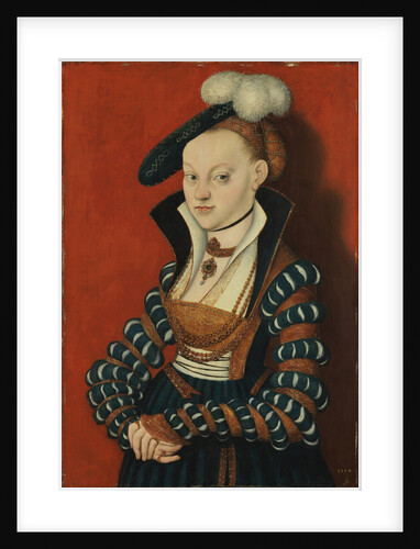 Portrait of Christiane of Eulenau, 1534 by Anonymous