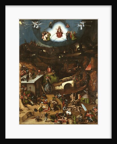 The Last Judgment. Winged Altar after Hieronymus Bosch, ca 1521-1525 by Anonymous