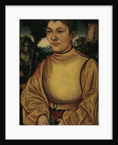 Portrait of a Prince of Anhalt (Portrait of Prince John IV of Anhalt-Zerbst, after 1513 by Anonymous