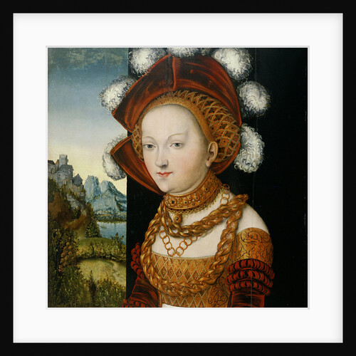 A finely dressed young Lady, ca 1530 by Anonymous