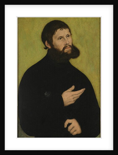 Portrait of Luther as Junker Jörg, ca 1521 by Anonymous
