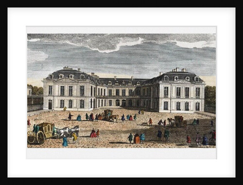 Château de Choisy, Early 18th cen by Anonymous