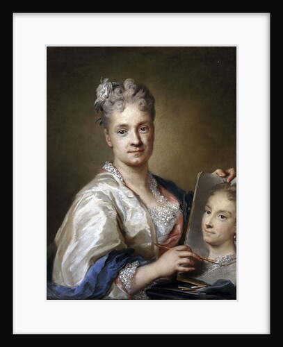 Self-portrait with sisters portrait, 1715 by Anonymous