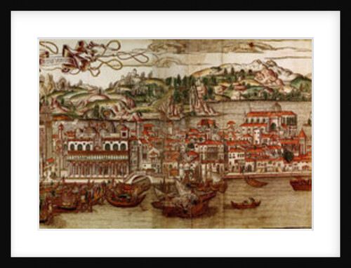 View of Venice. From: Peregrinatio in terram sanctam, 1486 by Anonymous