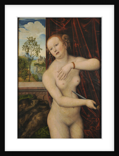 The Suicide of Lucretia, ca 1518 by Anonymous