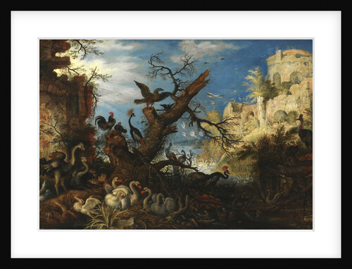 Lanscape with Birds, 1622 by Anonymous
