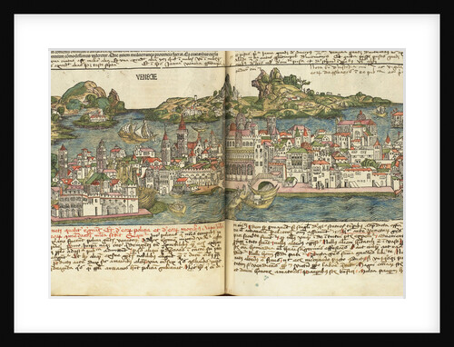 View of Venice. From: Liber chronicarum by Hartmann Schedel, 1493 by Anonymous