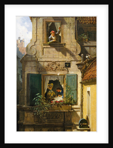 The Intercepted Love Letter, ca 1855 by Anonymous