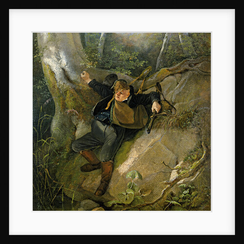 Hunting Accident, 1839 by Anonymous