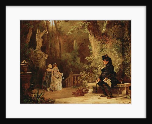 The Widower, ca 1860 by Anonymous