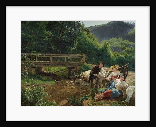 Reconciliation at the Bridge, 1864 by Anonymous