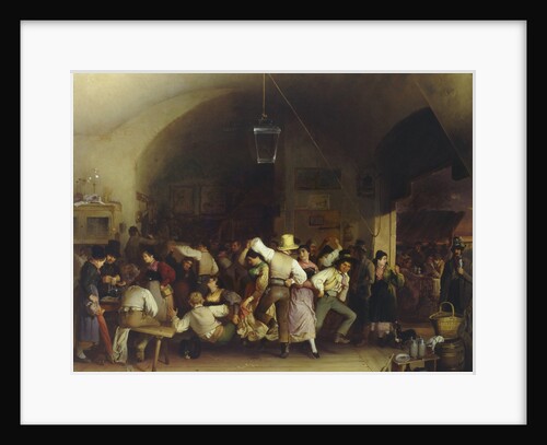The folk dance, 1847 by Anonymous