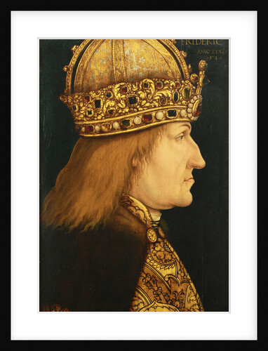 Portrait of Frederick III, Holy Roman Emperor, c. 1510 by Anonymous