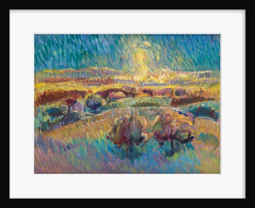 Storm in the Countryside by Anonymous