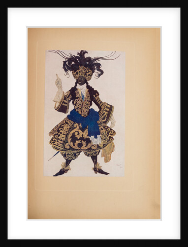 Costume design for the ballet Sleeping Beauty by P. Tchaikovsky, 1921 by Anonymous