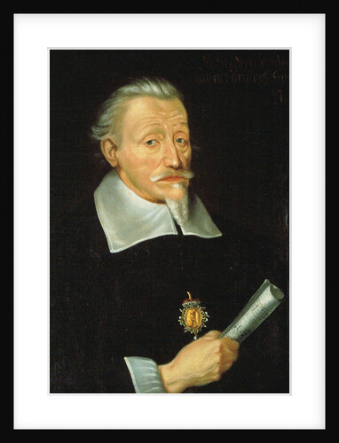 Portrait of the composer Heinrich Schütz, c. 1650-1660 by Anonymous