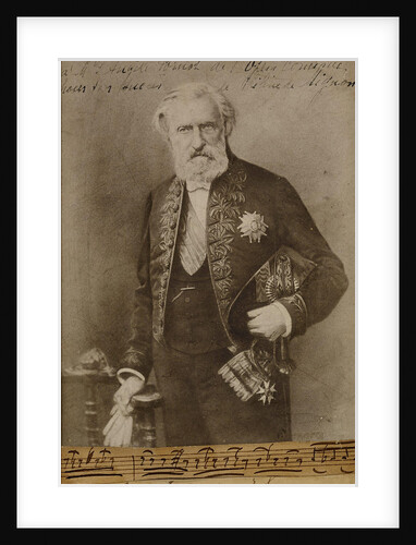 Portrait of the composer Ambroise Thomas, 1890s by Anonymous