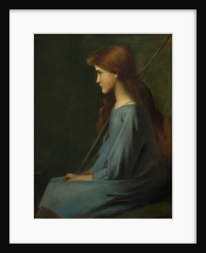 The little shepherdess (La Petite Bergère), c. 1890 by Anonymous